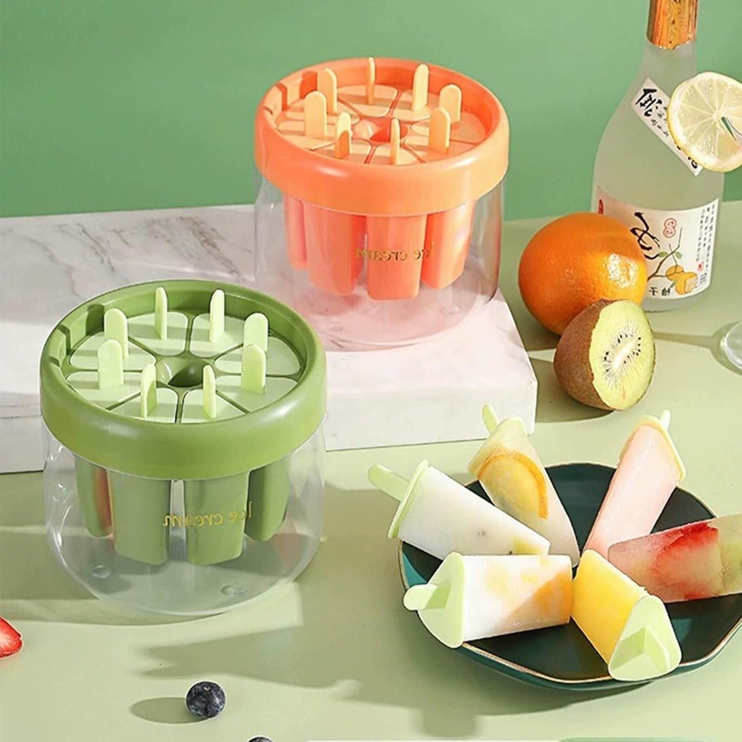 8 Piece Ice Pop Mould